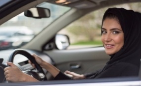 Saudi woman driving 